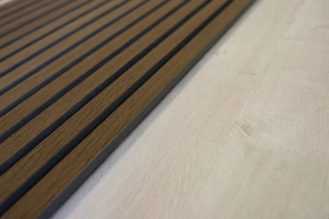 Balci | Akoestische Wandpanelen Eiken | Voor wand en plafond | 260x52 cm