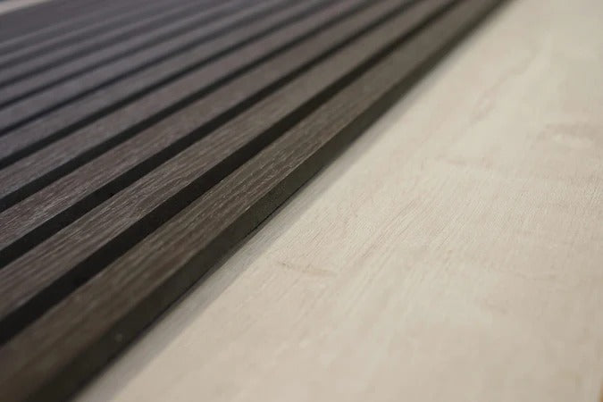 Balci | Akoestische Wandpanelen Houtskool | Voor wand en plafond | 260x52 cm