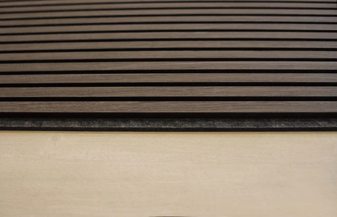 Balci | Akoestische Wandpanelen Houtskool | Voor wand en plafond | 260x52 cm
