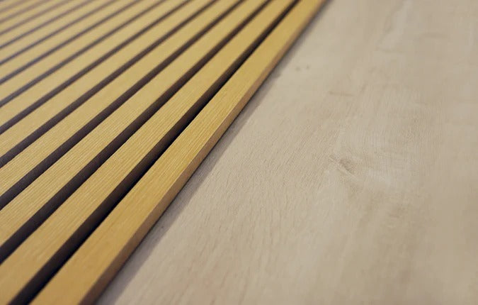 Balci | Akoestische Wandpanelen Naturel Eiken | Voor wand en plafond | 260x52 cm