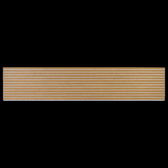 Balci | Akoestische Wandpanelen Naturel Grijs | Voor wand en plafond | 260x52 cm