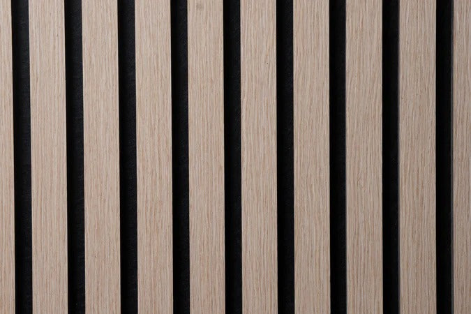 Balci | Akoestische Wandpanelen Rustiek Eiken | Voor wand en plafond | 260x52 cm