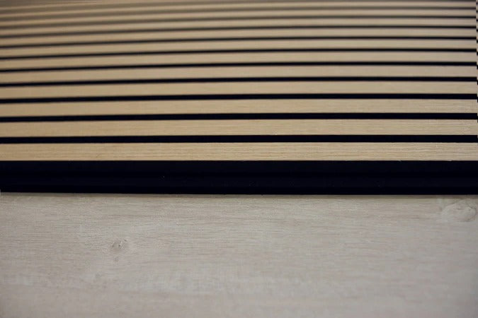 Balci | Akoestische Wandpanelen Rustiek Eiken | Voor wand en plafond | 260x52 cm