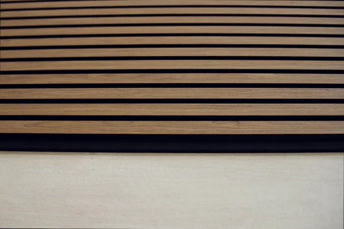 Balci | Akoestische Wandpanelen Walnoot | Voor wand en plafond | 260x52 cm