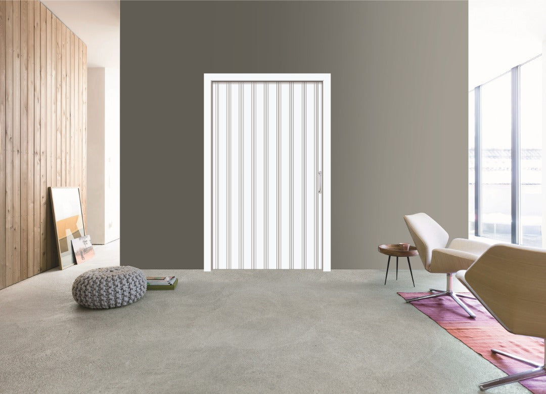Balci vouwdeur Alufold wit 85x230 cm