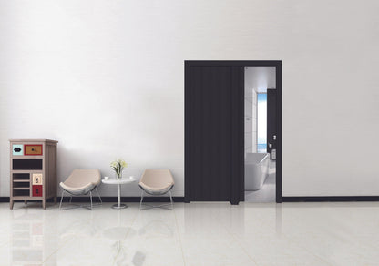 Balci vouwdeur Alufold zwart 85x230 cm
