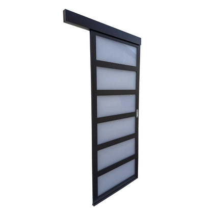 Balci schuifdeur Noah in kleur donkerbruin 90x211 cm
