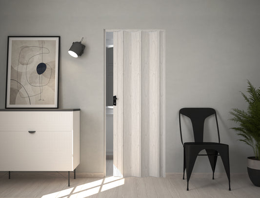 Balci vouwdeur Nora wit essen 87x214 cm