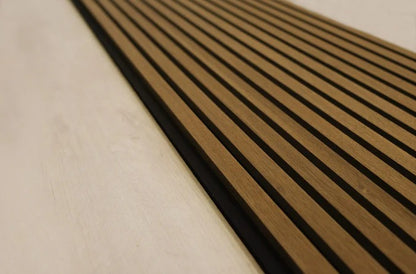Balci | Akoestische Wandpanelen Eiken | Voor wand en plafond | 260x52 cm