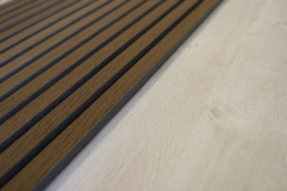Balci | Akoestische Wandpanelen Eiken | Voor wand en plafond | 260x52 cm