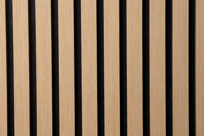 Balci | Akoestische Wandpanelen Naturel Eiken | Voor wand en plafond | 260x52 cm