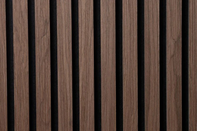 Balci | Akoestische Wandpanelen Walnoot | Voor wand en plafond | 260x52 cm