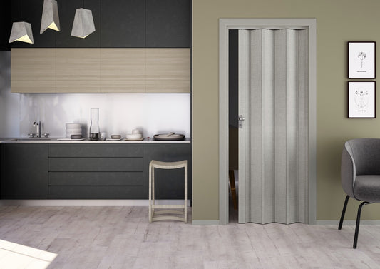 Fortesrl vouwdeur Luciana grijs 88x214 cm