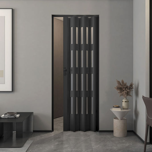 Balci vouwdeur Yara zwart 87x214 cm
